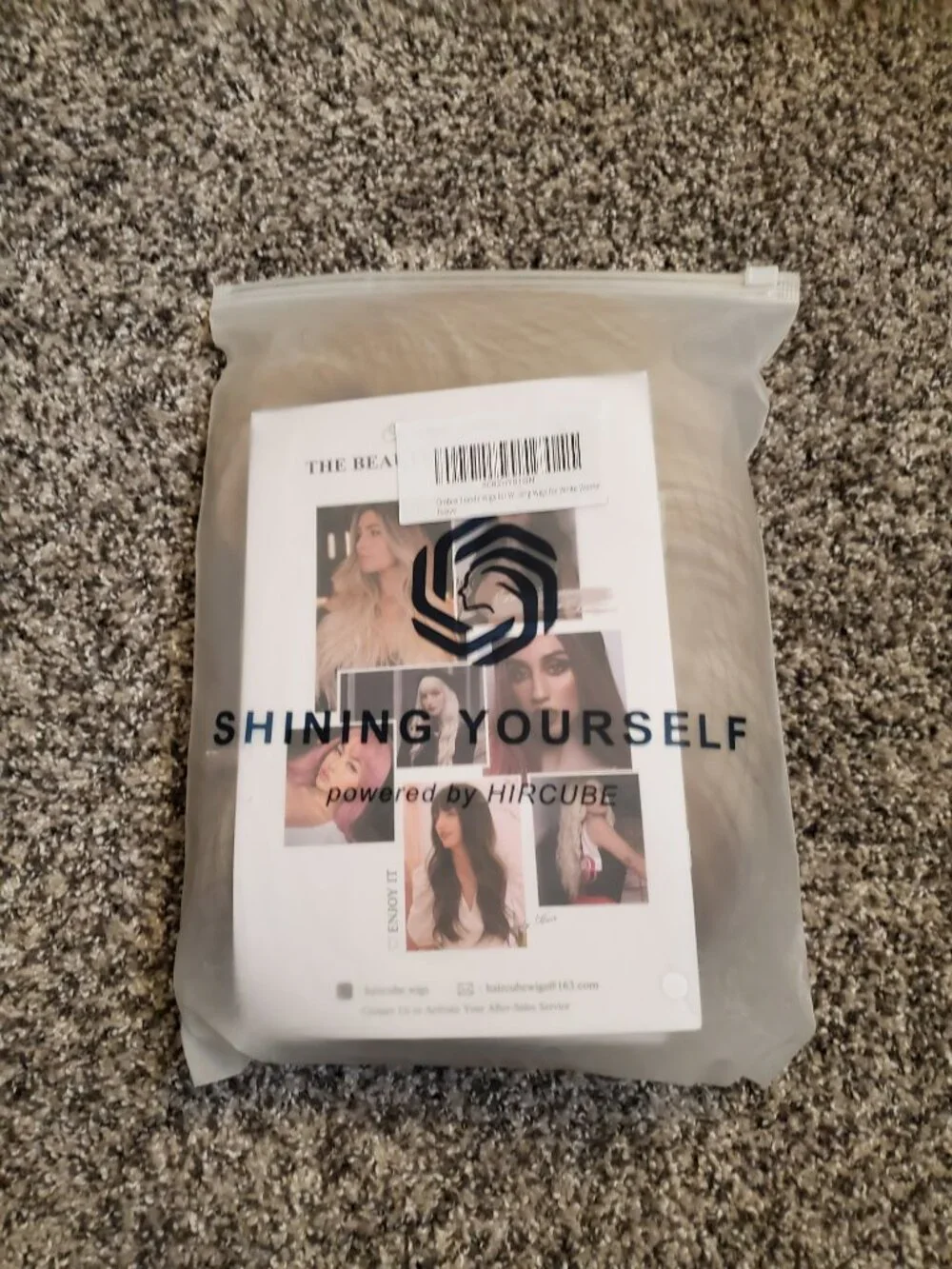 Haircube Realistic Blonde Synthetic Wig